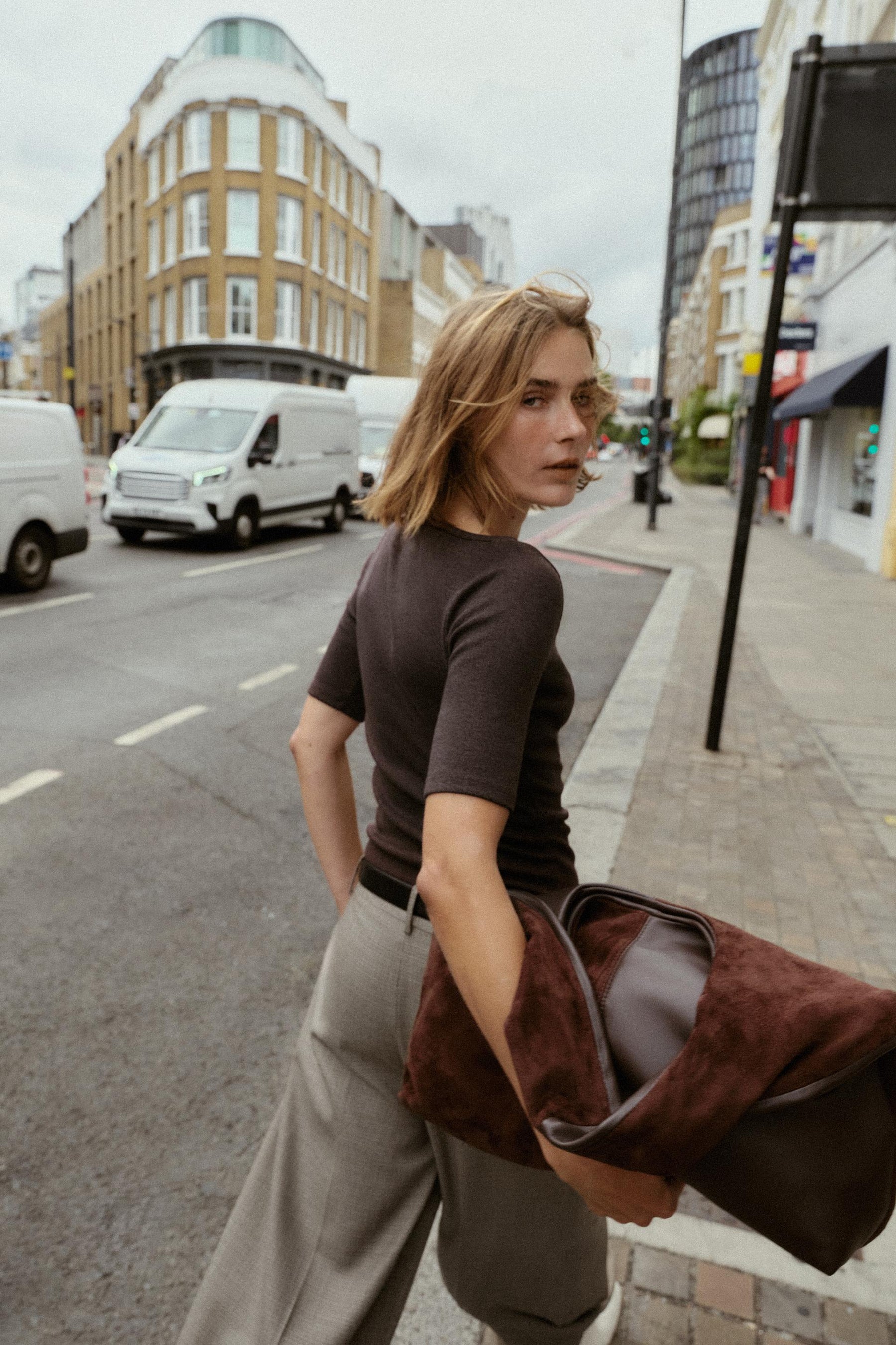 T-Shirt mit Bootsausschnitt