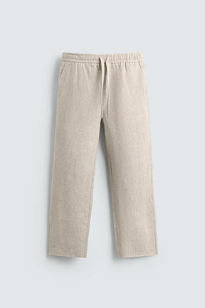 Relaxed Linen Trousers