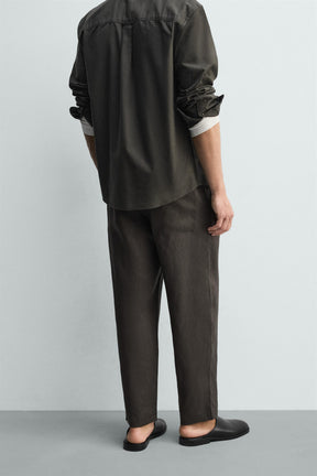 Relaxed Linen Trousers