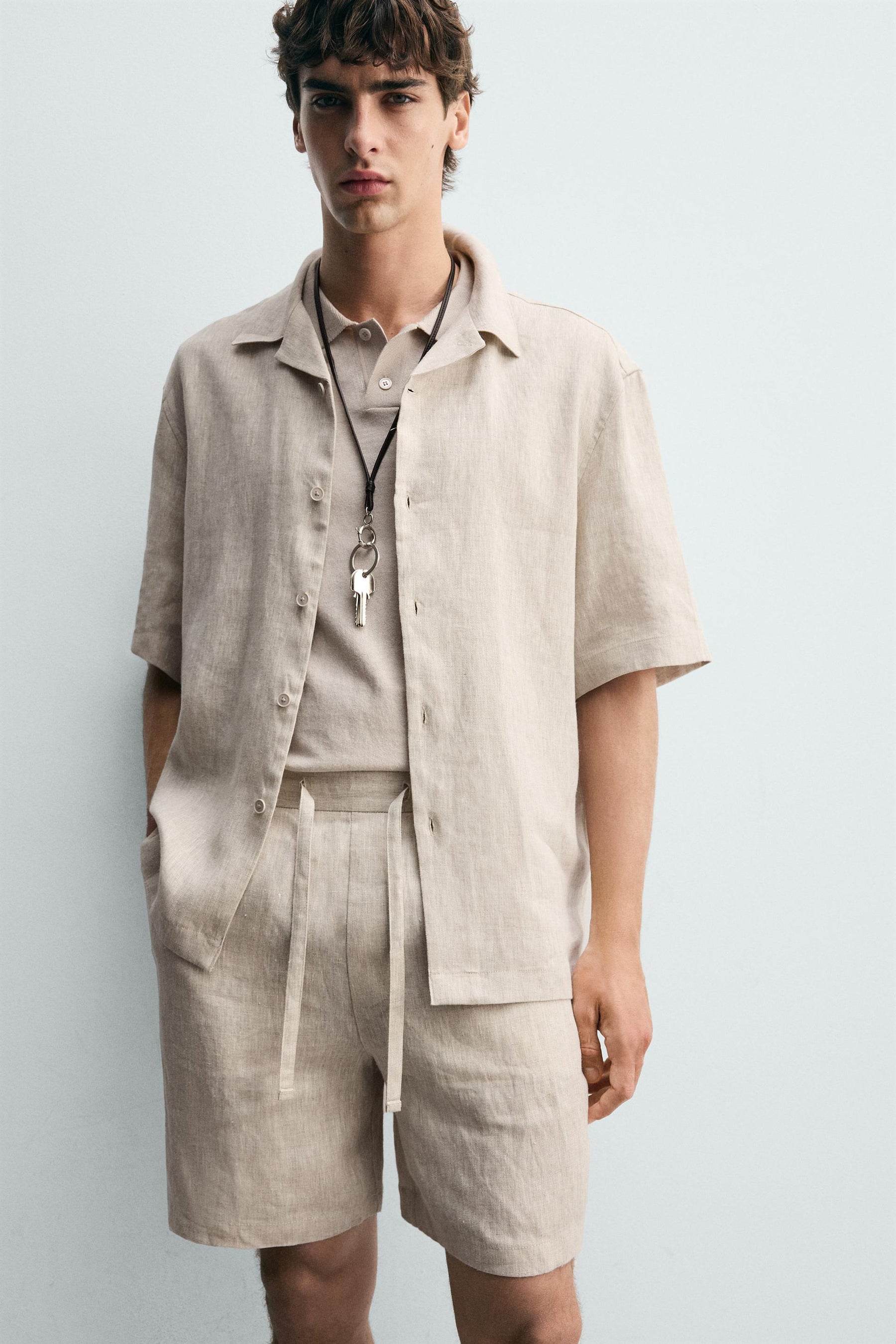 Linen Relaxed Shorts