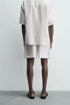 Relaxed Linen Shorts