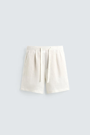 Relaxed Linen Shorts