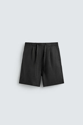 Relaxed Linen Shorts