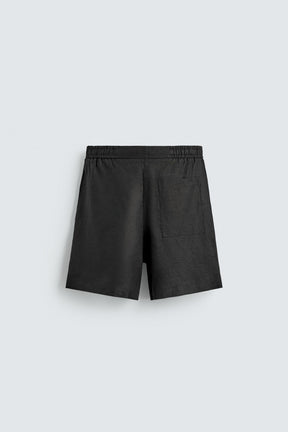 Relaxed Linen Shorts