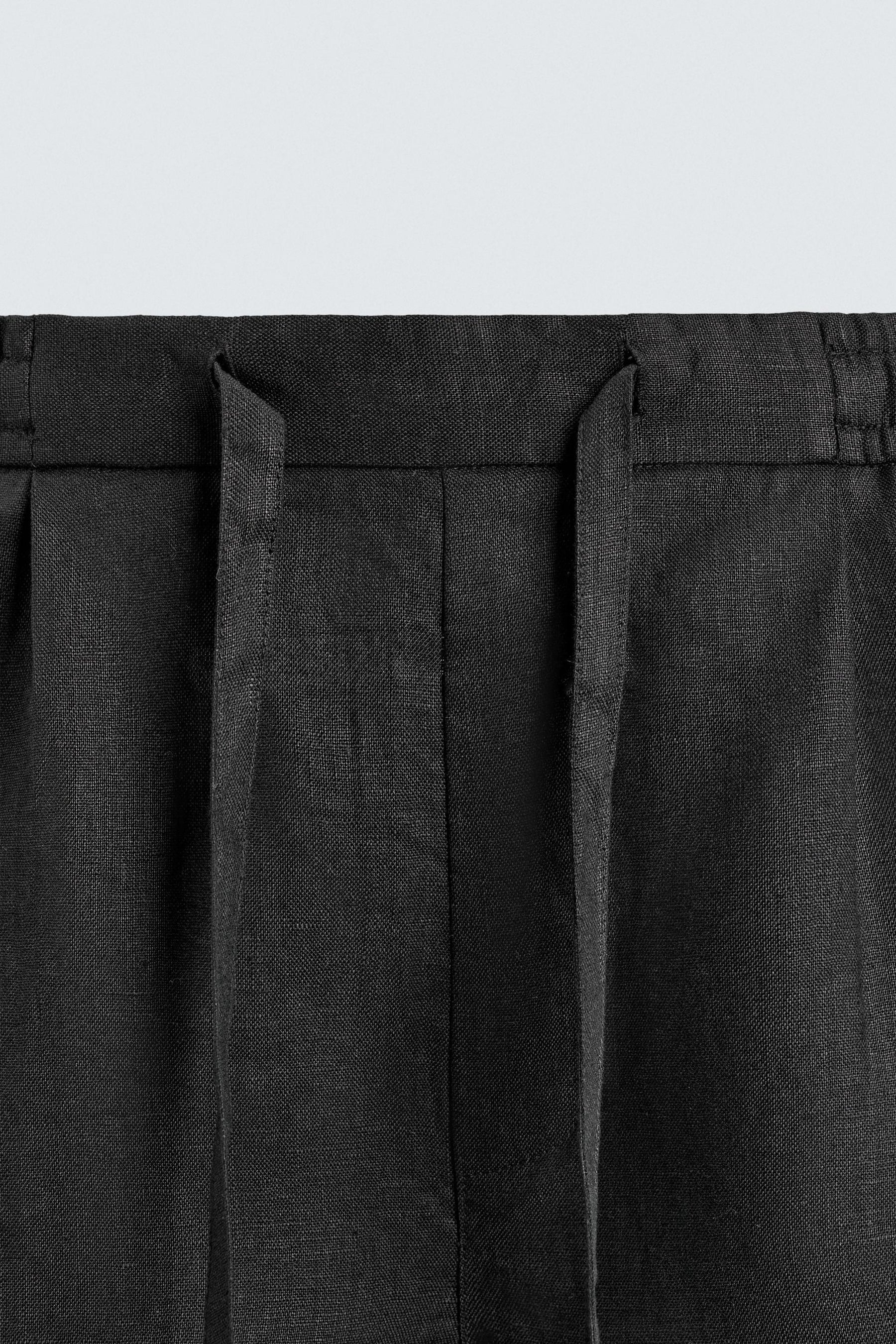 Relaxed Linen Shorts