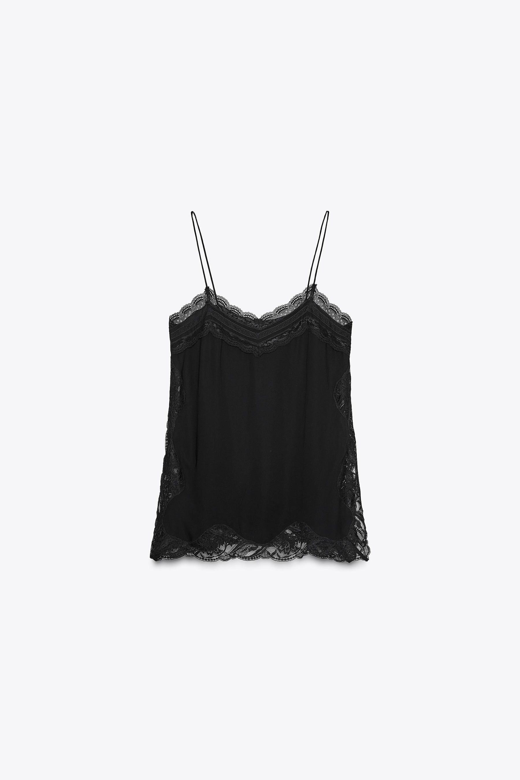 Spitzen-Camisole-Top