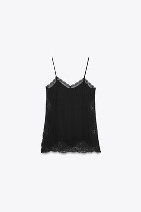 Spitzen-Camisole-Top
