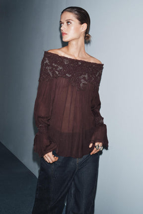 Bestickte Bluse in limitierter Auflage