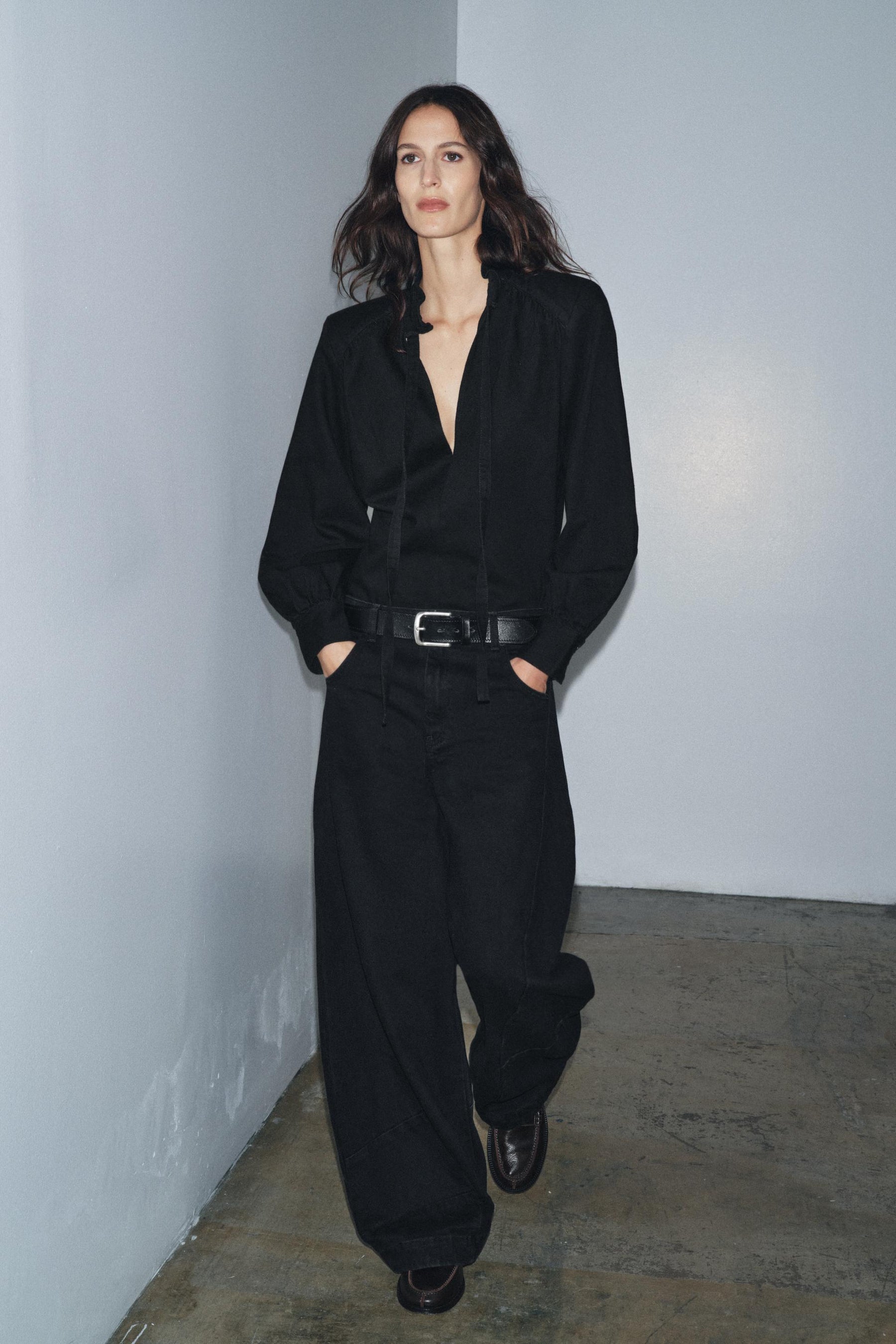 Jeanshemd mit Polstern