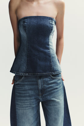 DENIM-BANDEAU-TOP