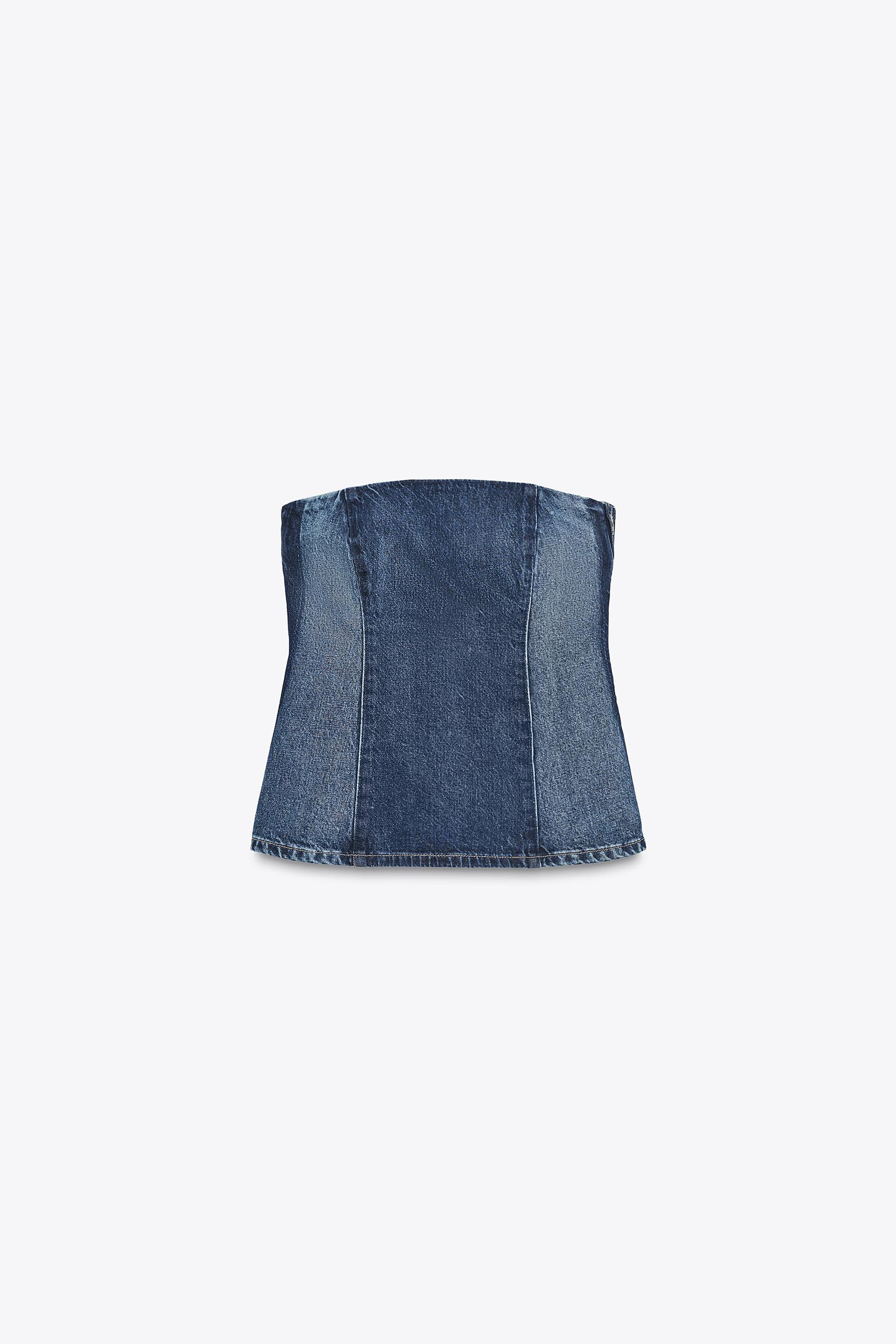 DENIM-BANDEAU-TOP