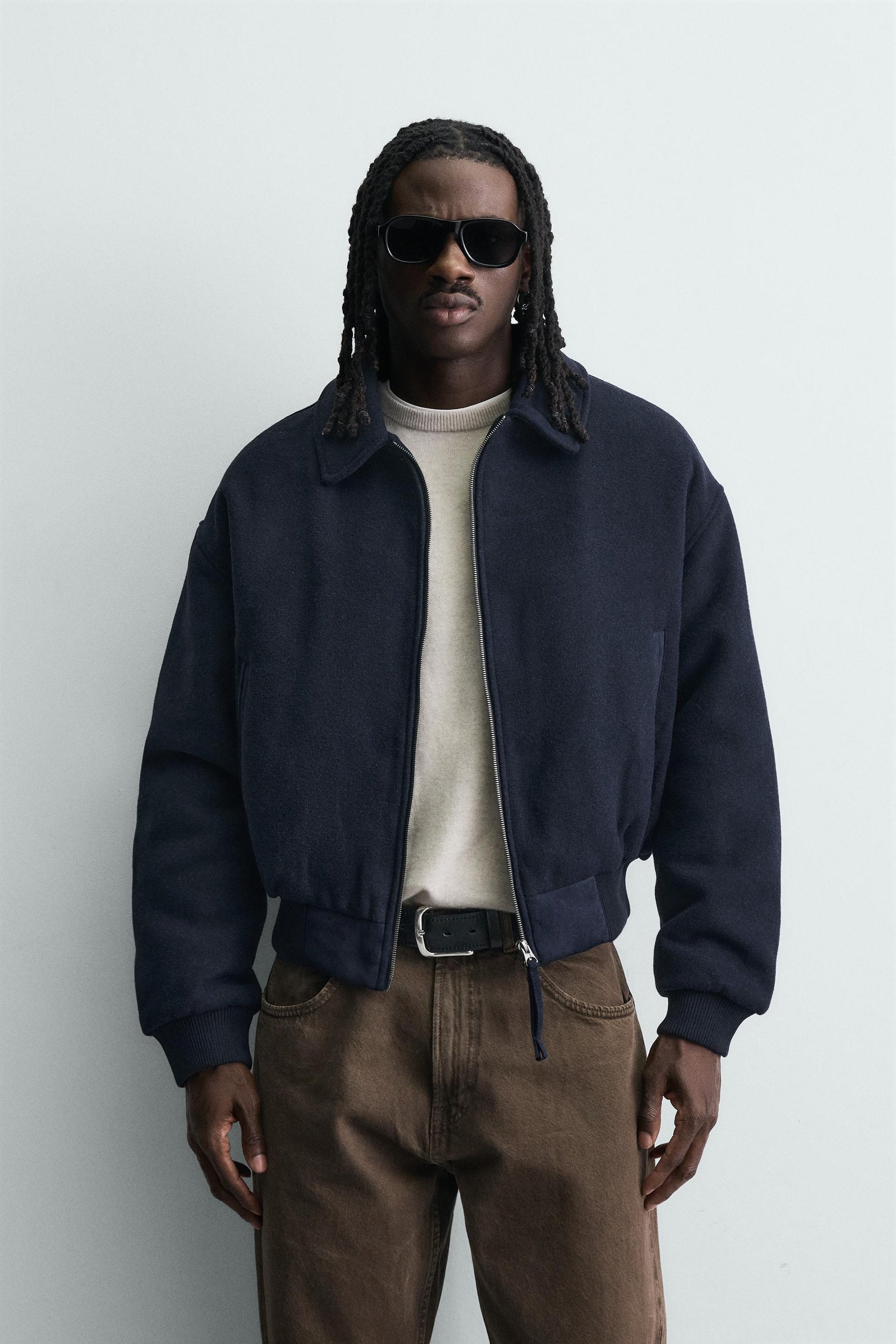 Felt Lined Short Jacket