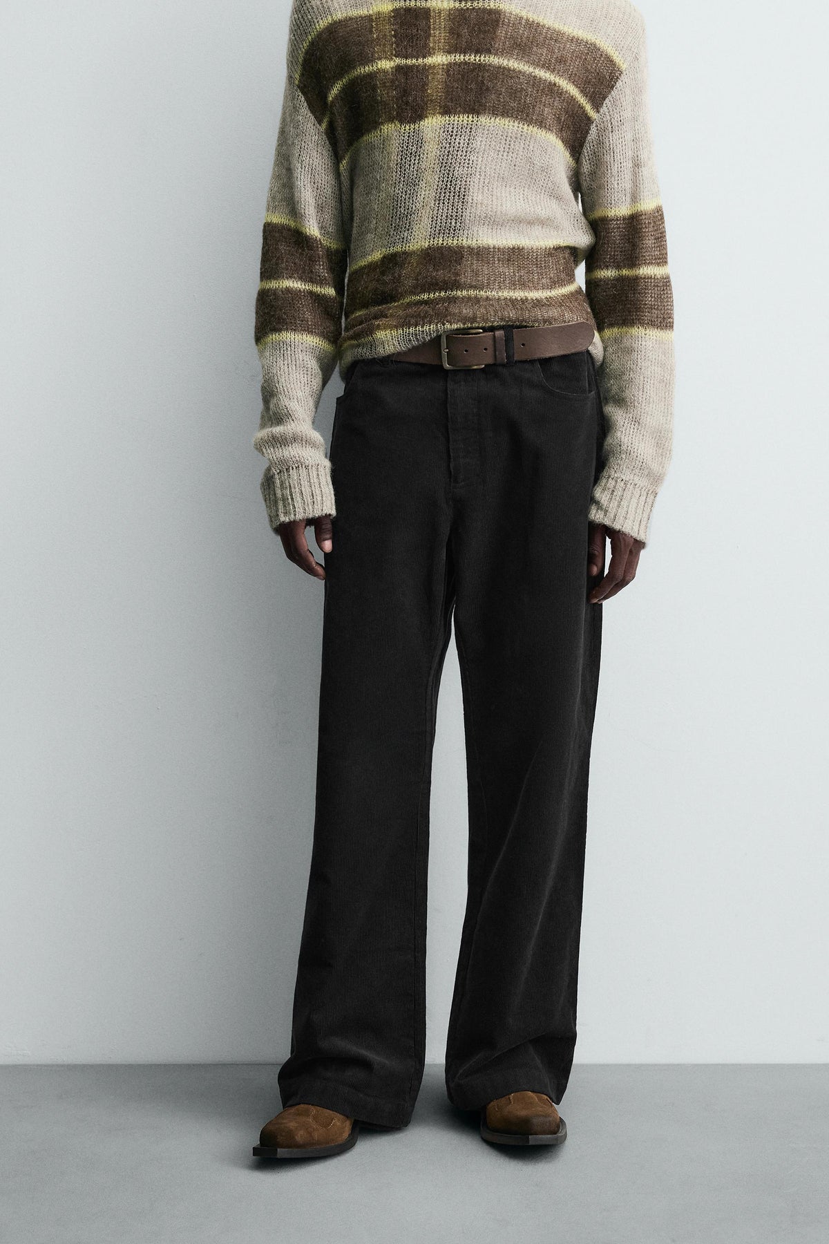 FLARE CORDUROY TROUSERS - Image 2