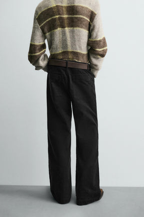 FLARE CORDUROY TROUSERS - Image 3