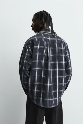 FLOWING CHECK SHIRT - Image 3