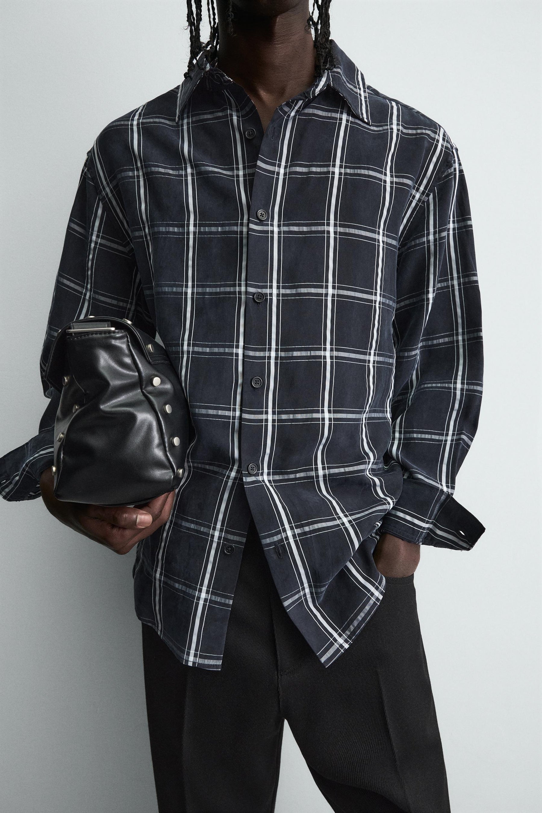 FLOWING CHECK SHIRT - Image 5