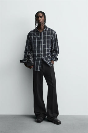 FLOWING CHECK SHIRT - Image 1
