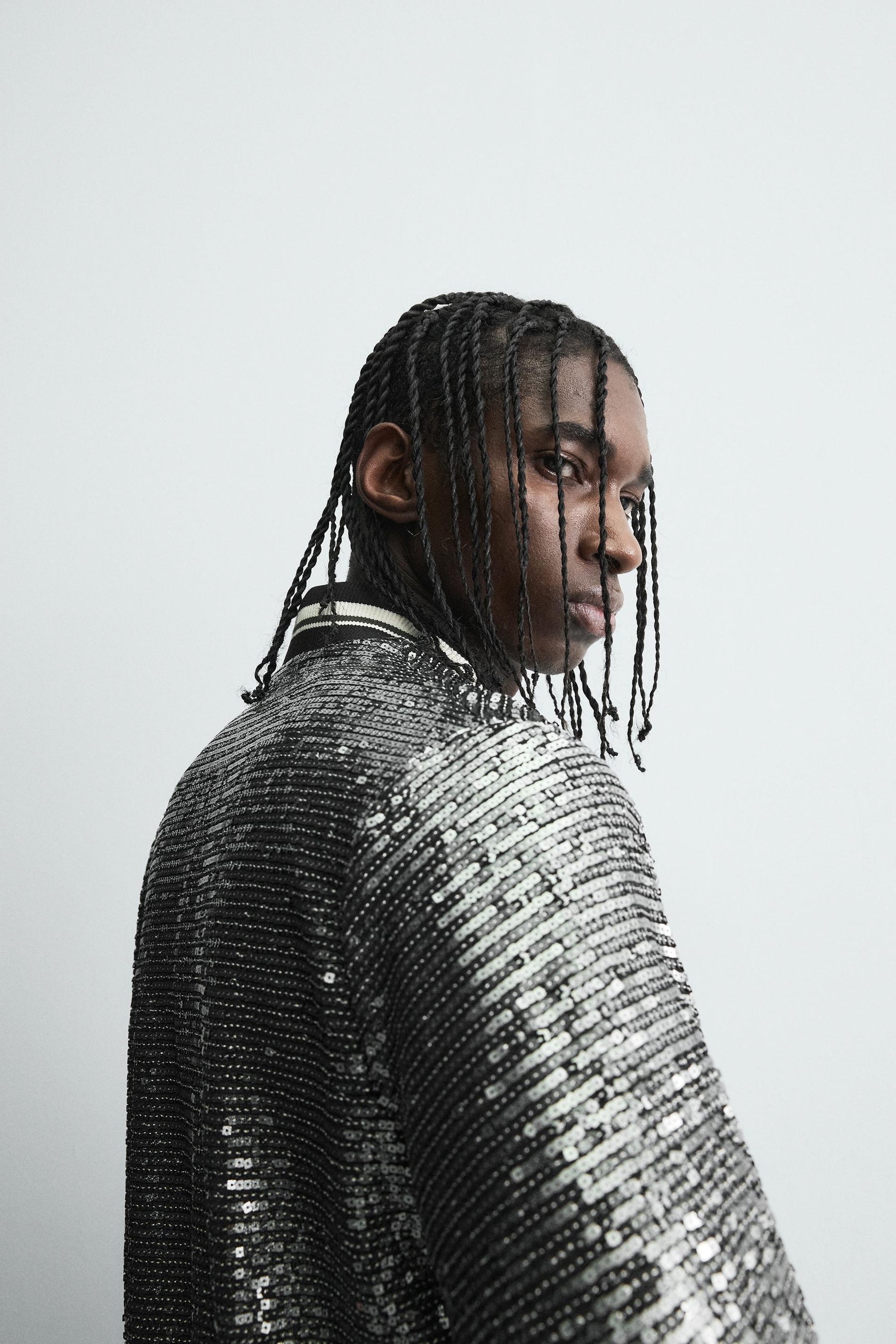 SEQUIN BOMBER JACKET - Image 5