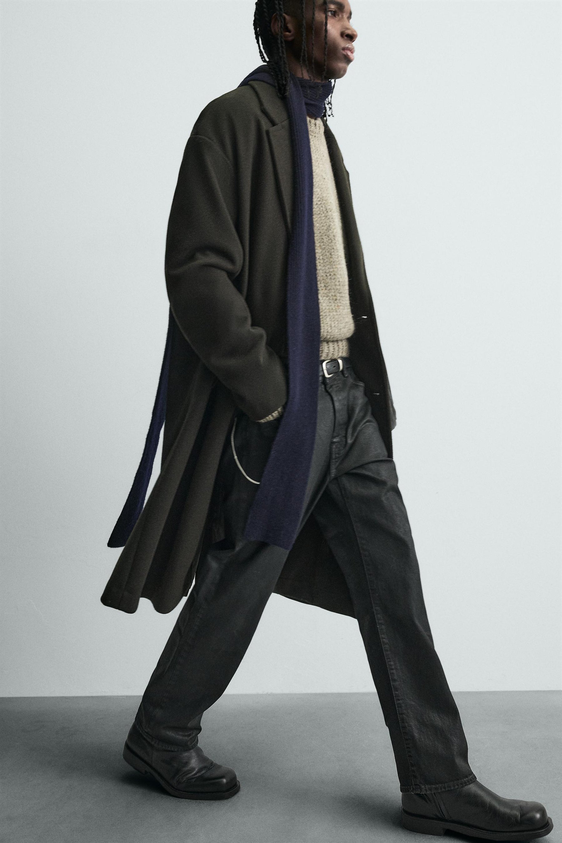 WATER-REPELLENT TEXTURED COAT - Image 6
