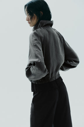 Sweatshirtjacke mit Fleecefutter