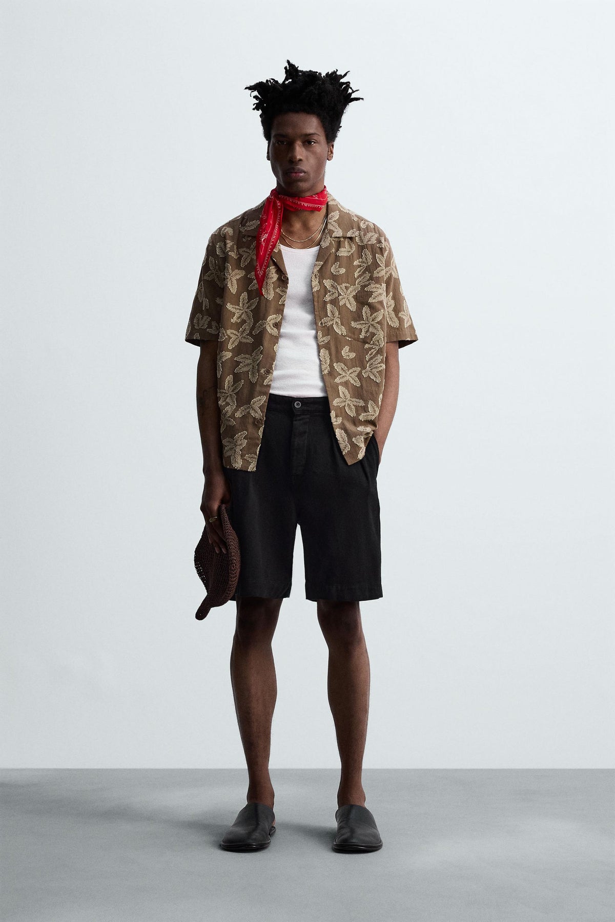 FLORAL JACQUARD SHIRT © OTIS KWAME KYE QUAICOE - Image 1