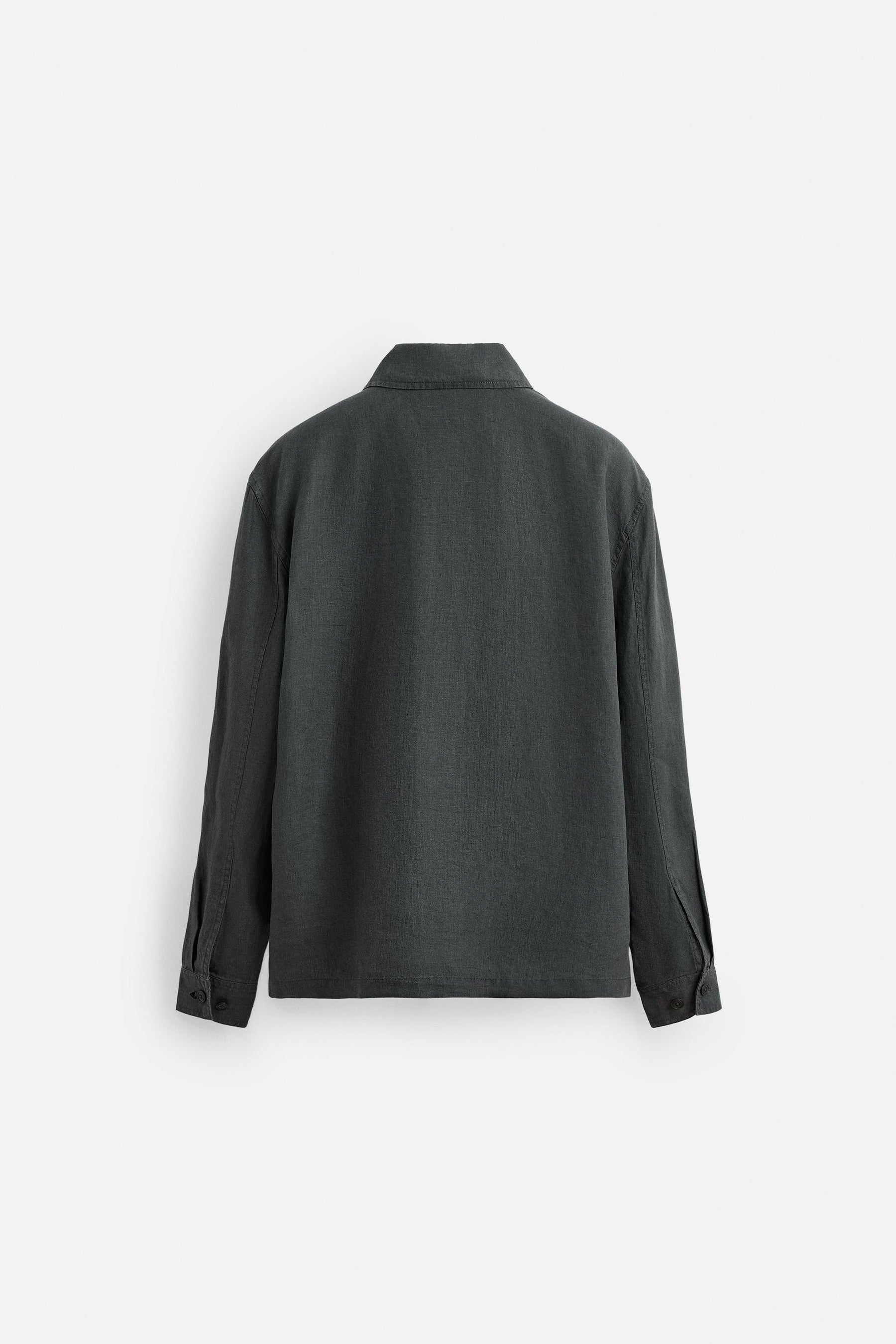 RELAXED FIT 100% HEMP OVERSHIRT - Image 7