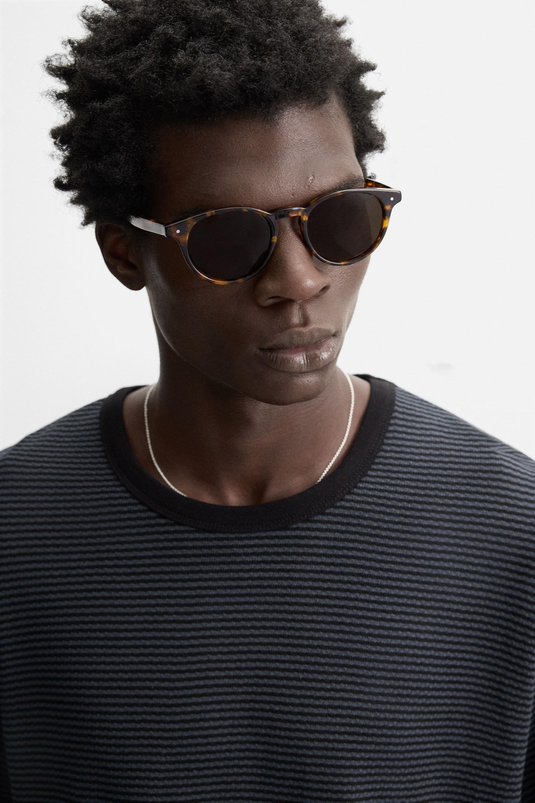 STRIPED JACQUARD T-SHIRT - Image 5