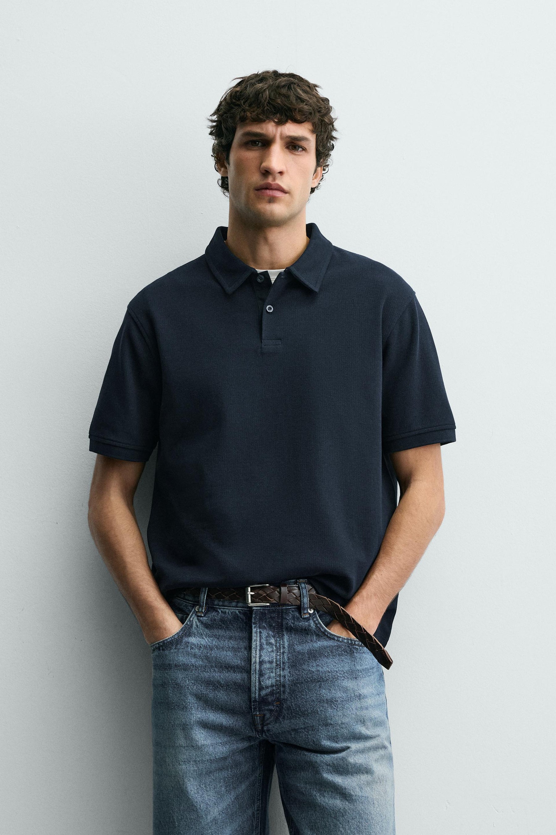 Textured Regular Polo