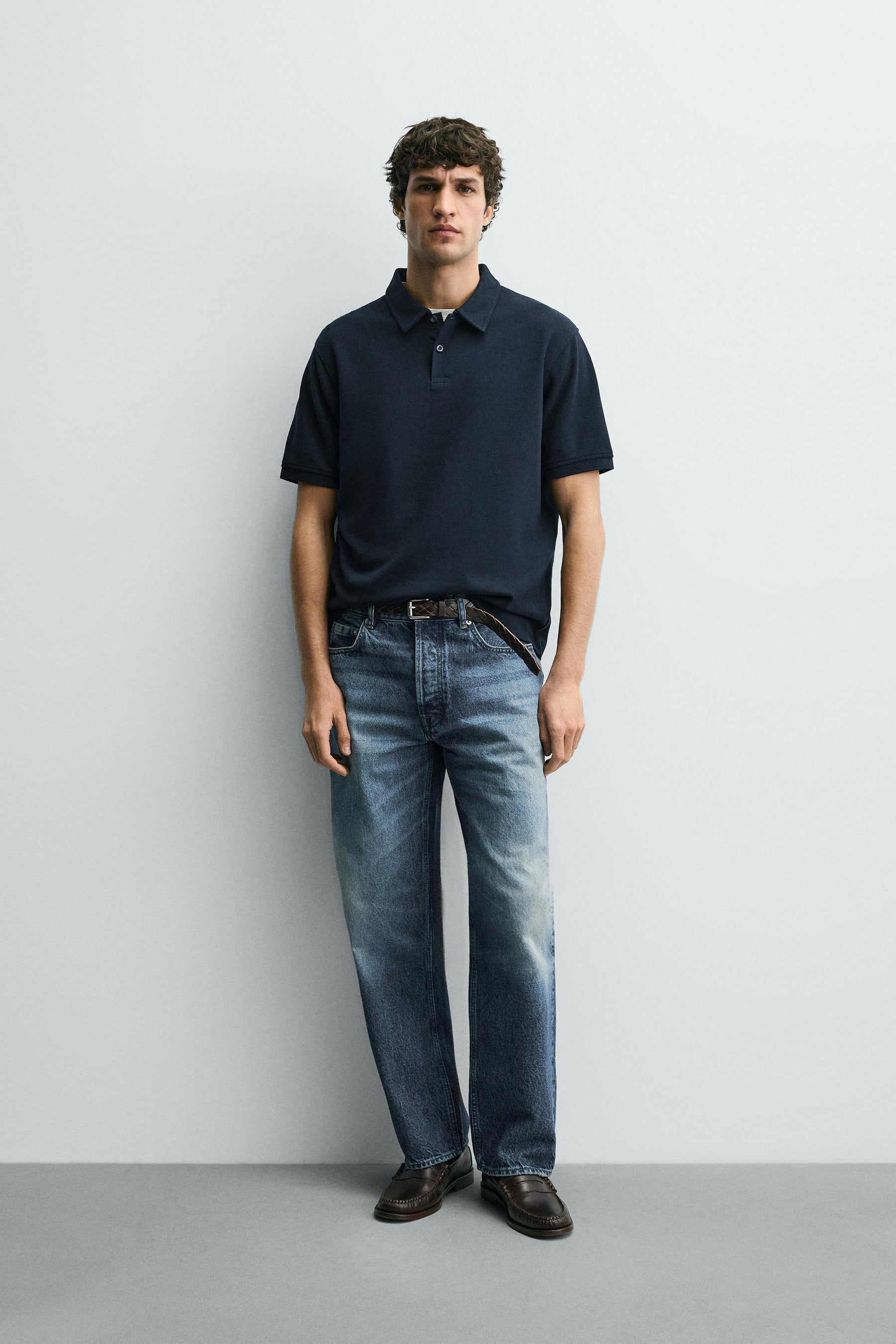Textured Regular Polo
