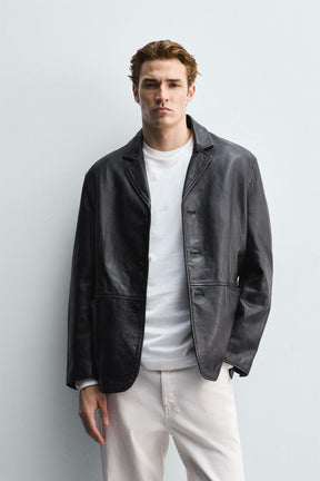 Lederblazer 