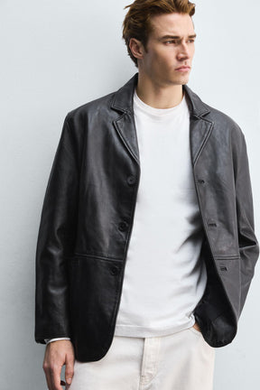 Lederblazer 