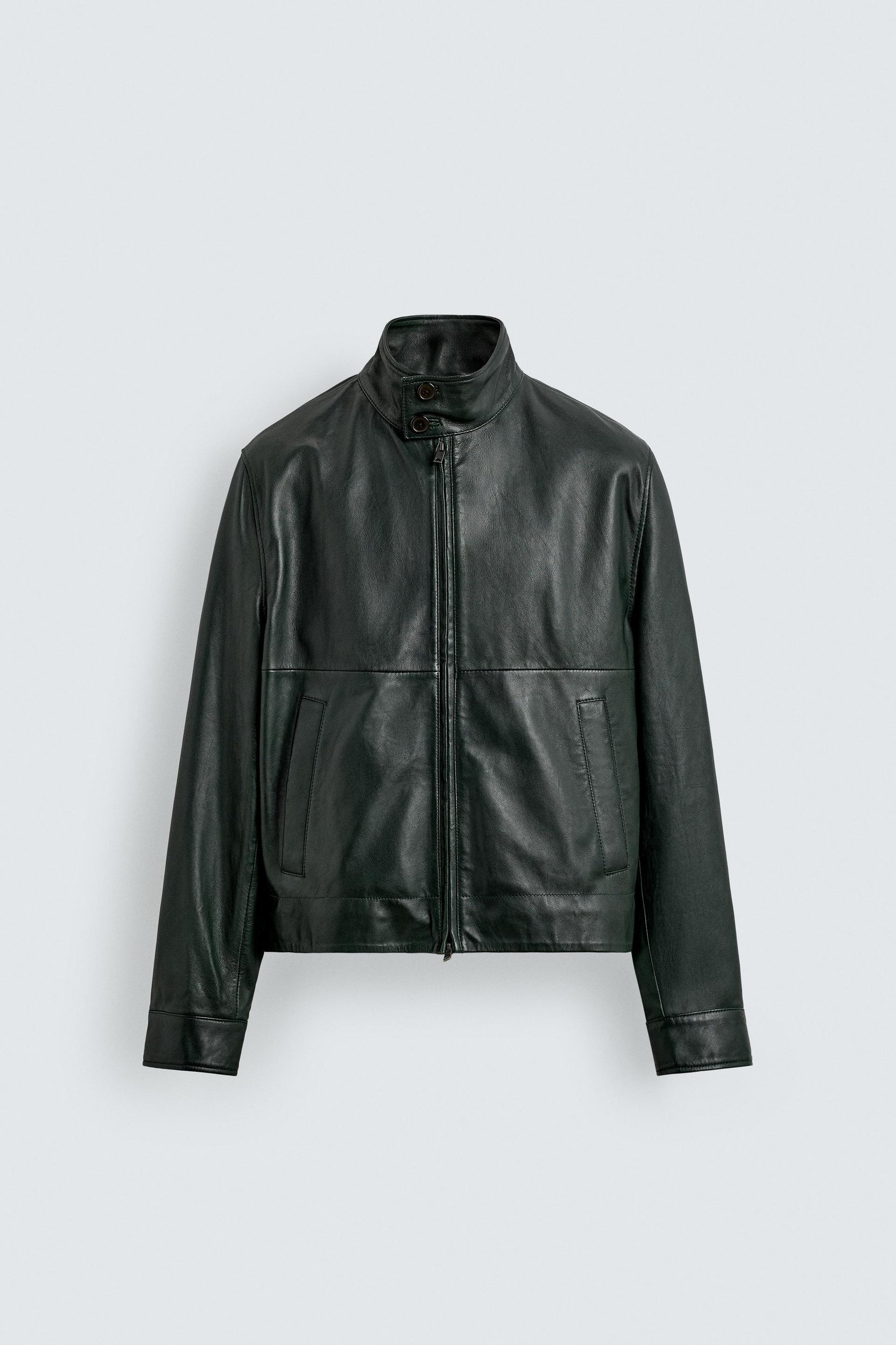 Relaxed Leather Jacket