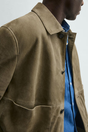 Pocket Leather Jacket