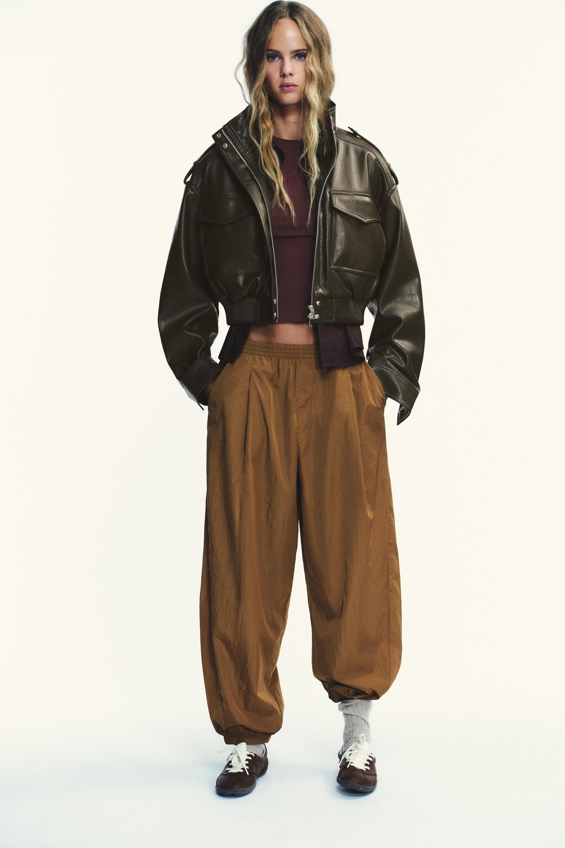 Ballonhosen mit Umschlägen