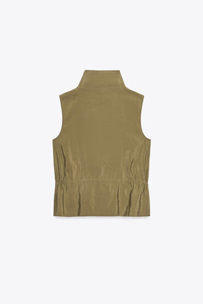ADJUSTABLE FLOWING GILET - Image 2