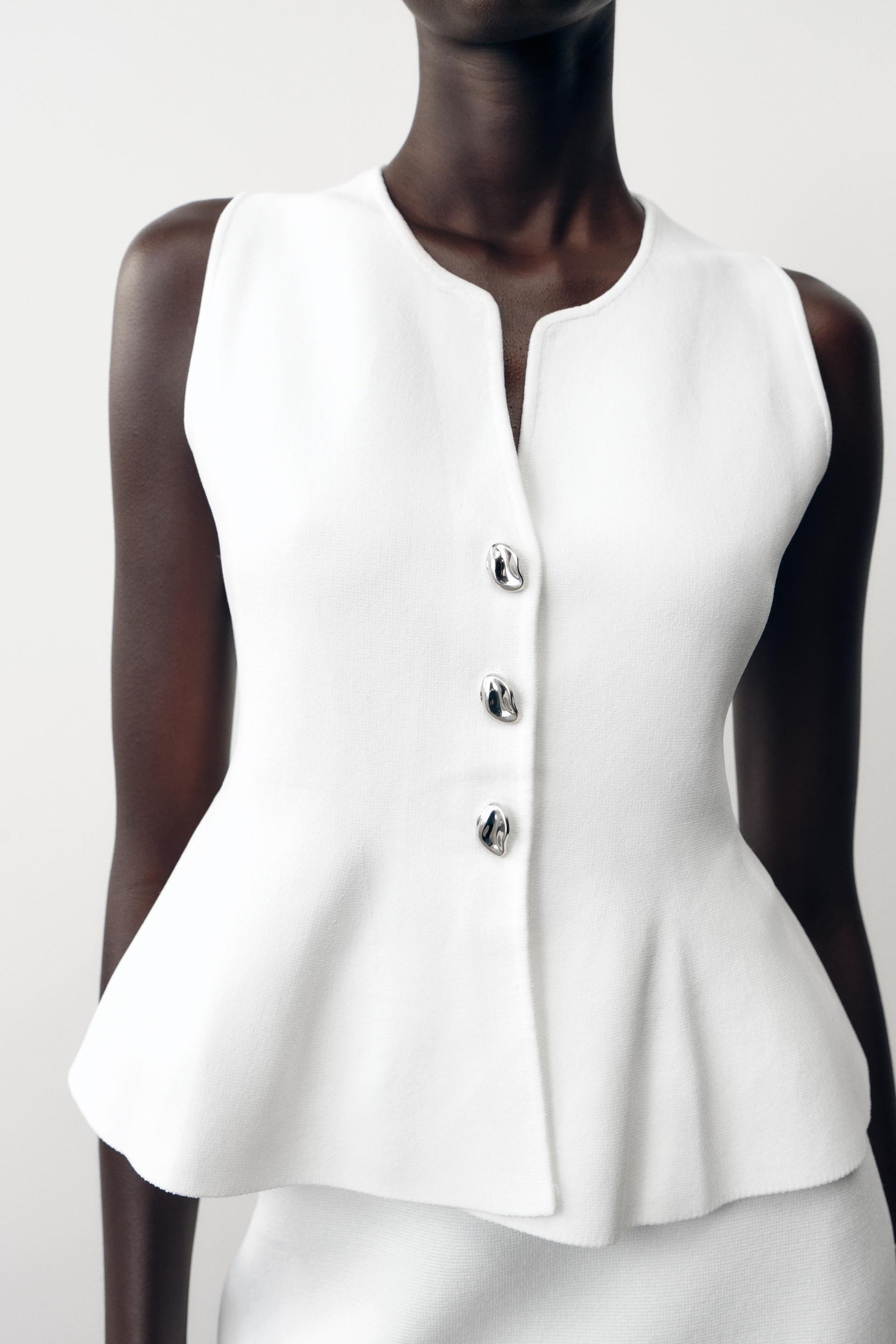 PEPLUM KNIT TOP - Image 3