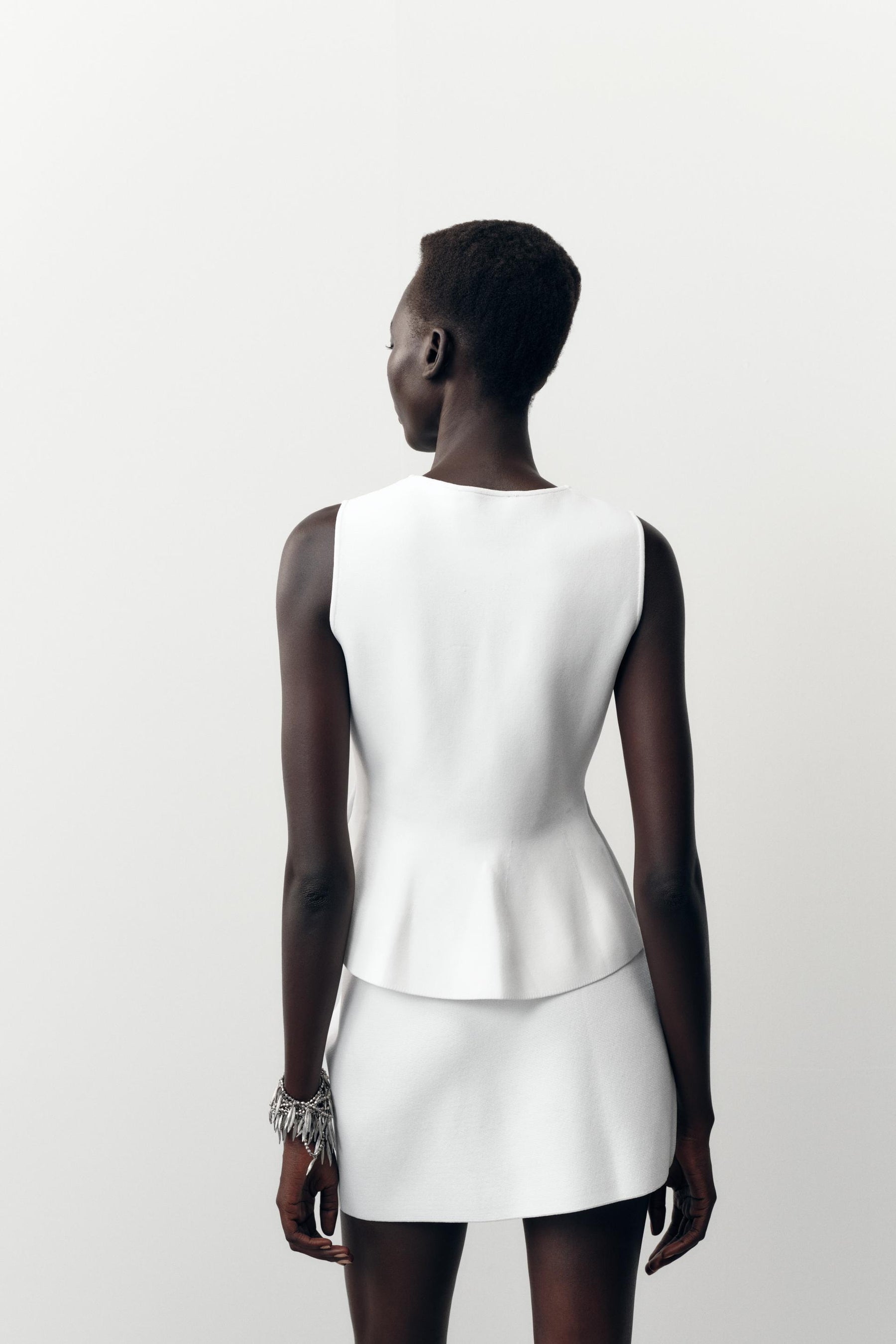 PEPLUM KNIT TOP - Image 5