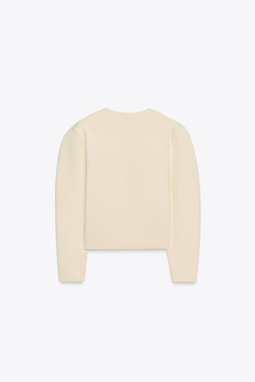 Taillierter Cardigan mit Knöpfen