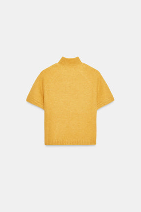 SOFT KNIT SHORT SLEEVE JUMPER - Image 6