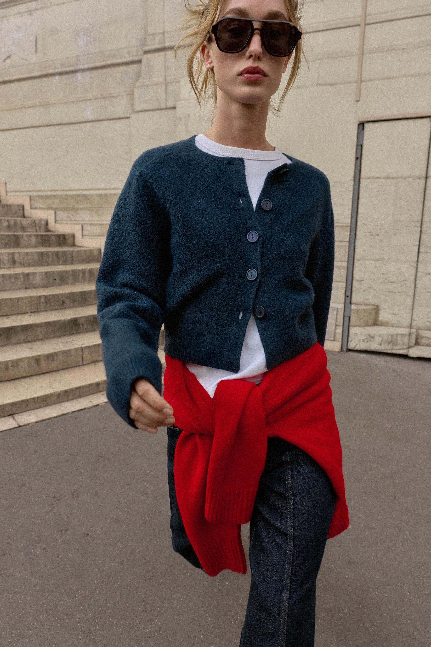 Weicher Strickcardigan 