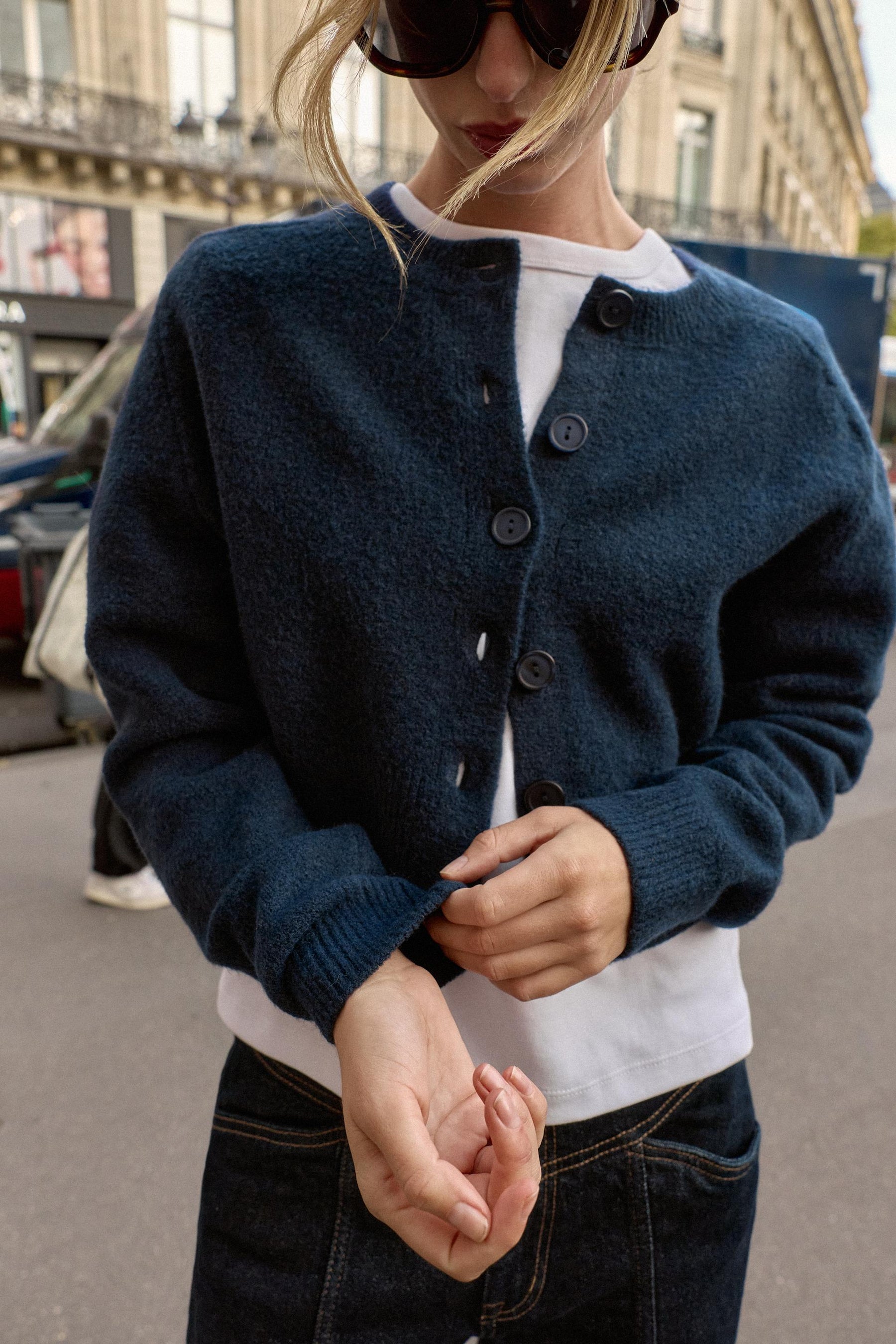 Weicher Strickcardigan 