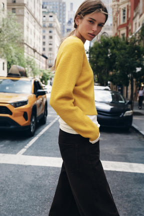 Weicher Strickpullover