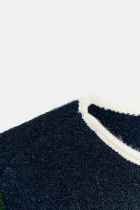 COLOUR BLOCK KNIT JUMPER - Image 8