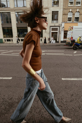 BUTTONED KNIT TOP - Image 5