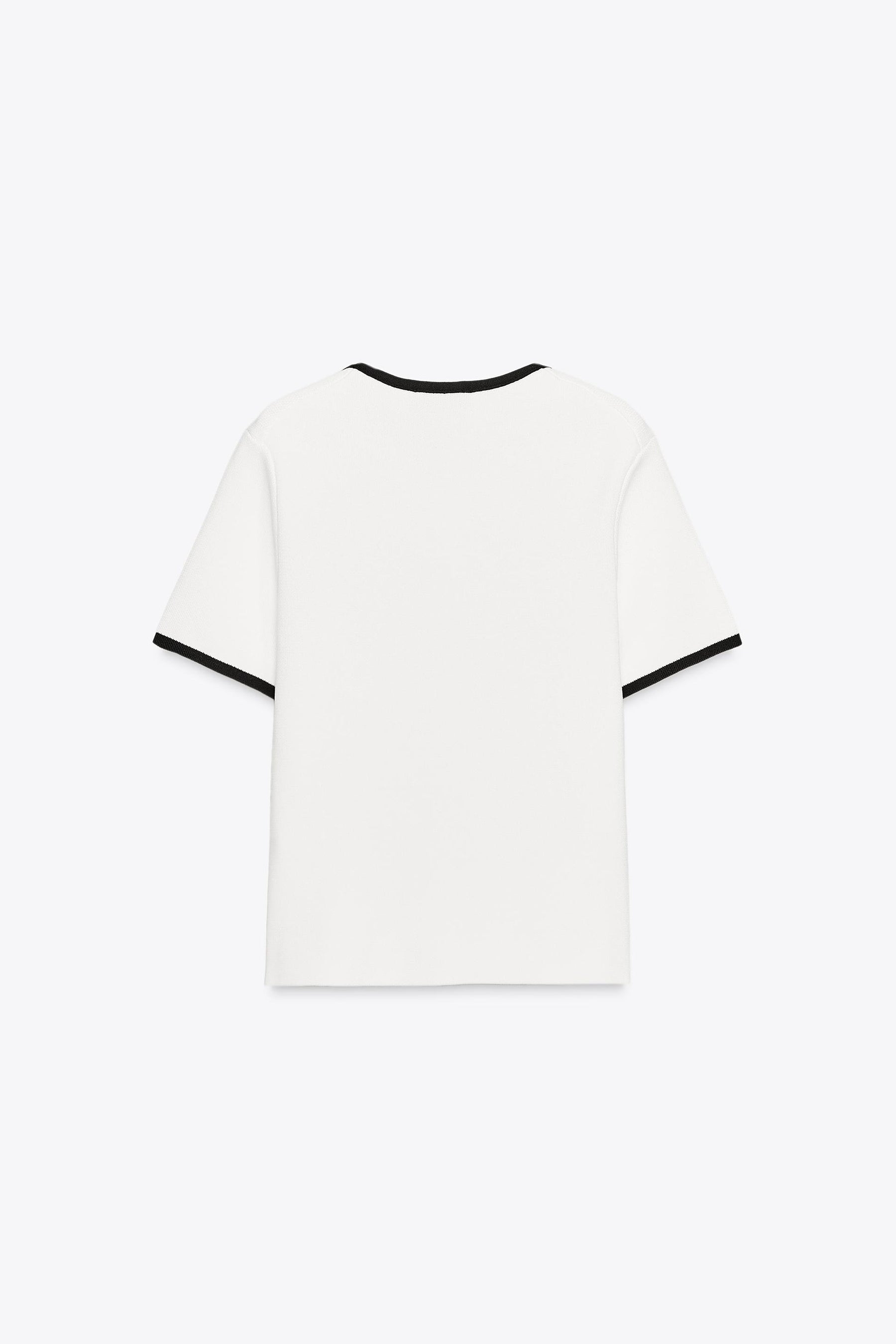 Cardigan mit Kontrastbesatz