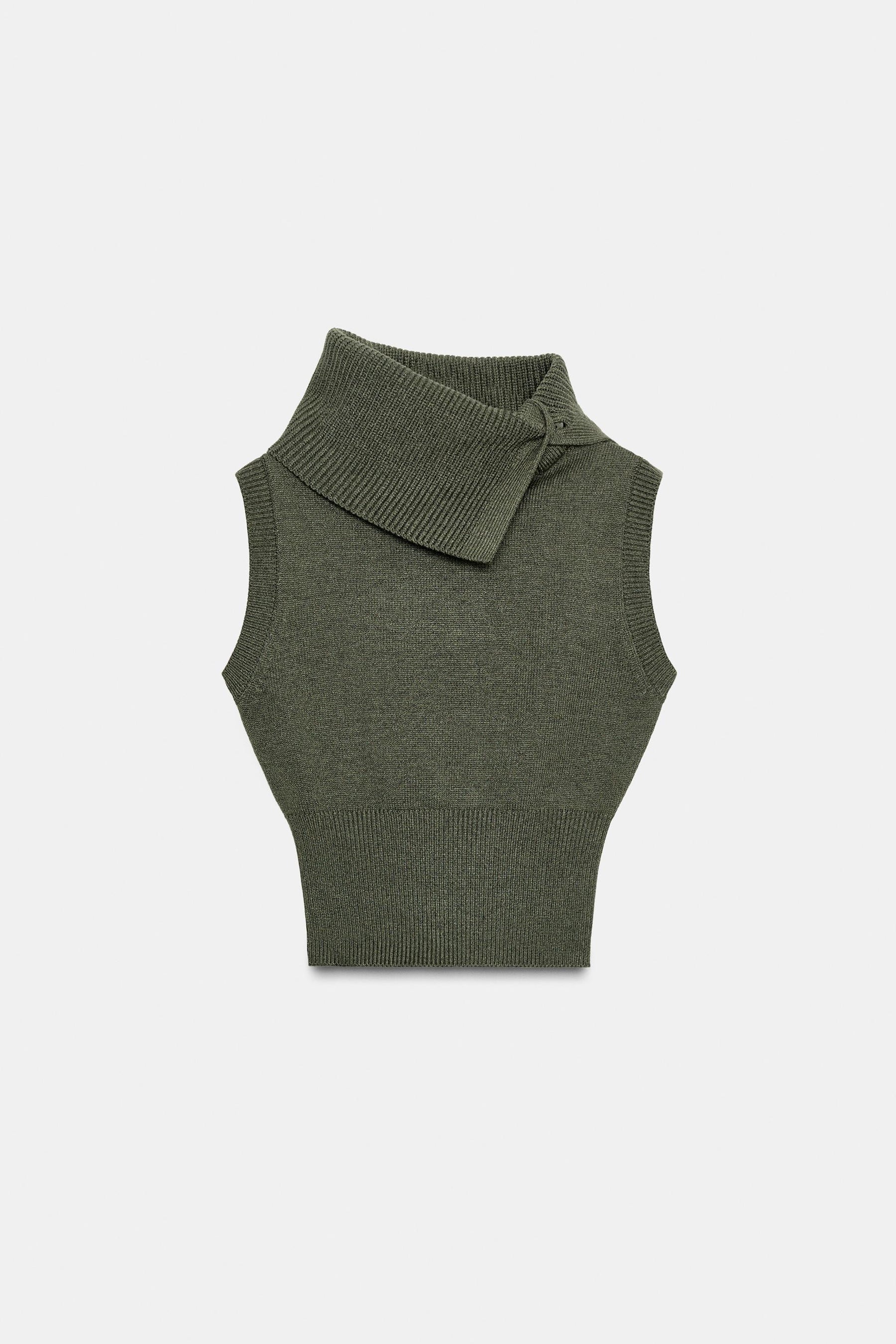 LAPEL KNIT TOP - Image 6