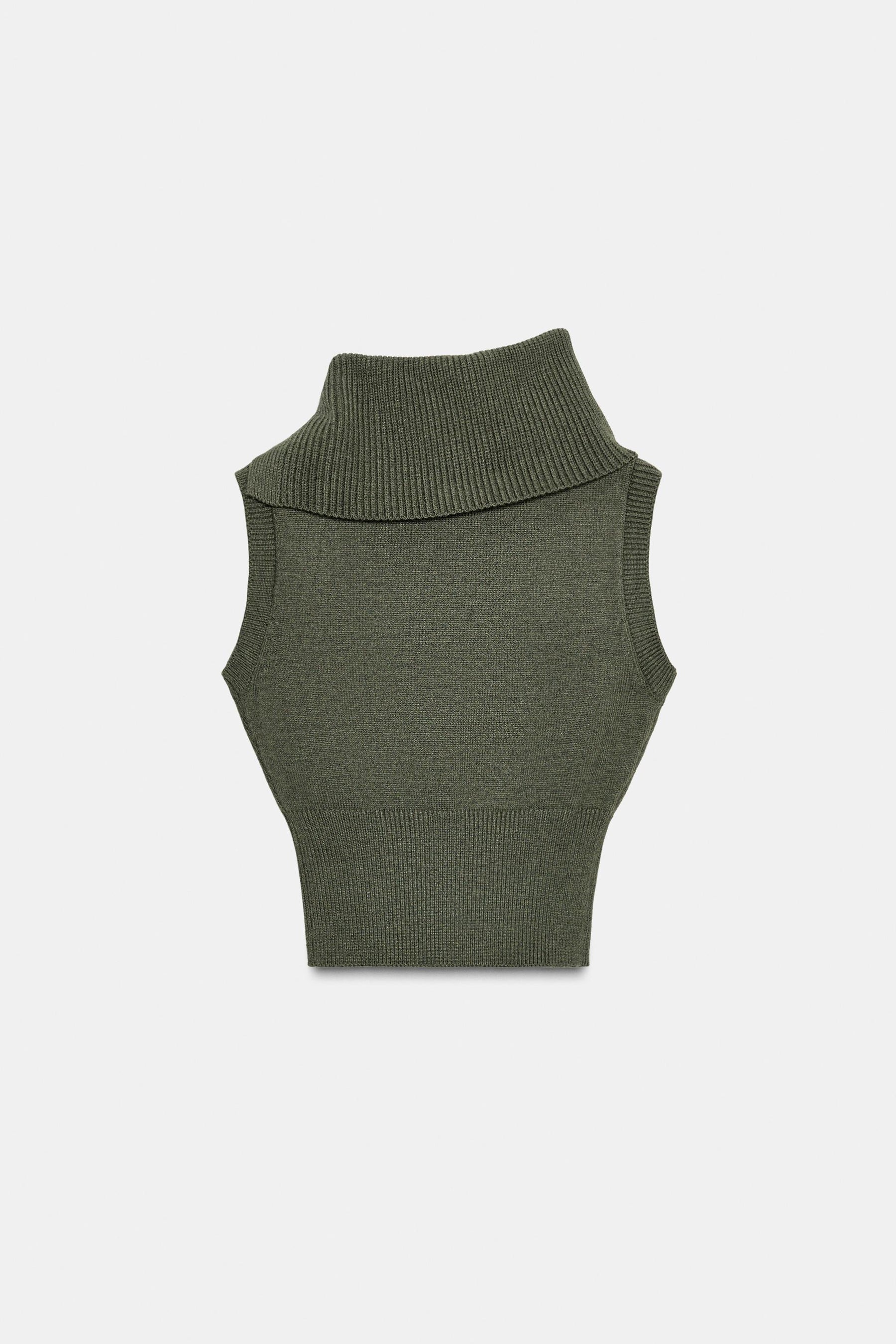 LAPEL KNIT TOP - Image 7