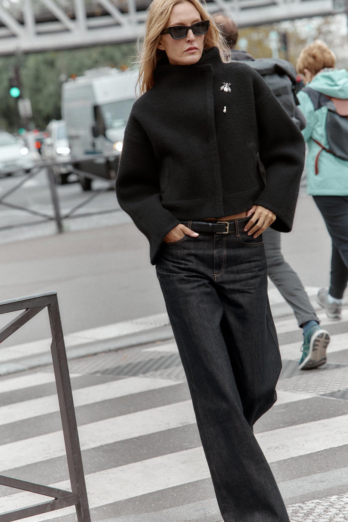 Zweireihige Bomberjacke