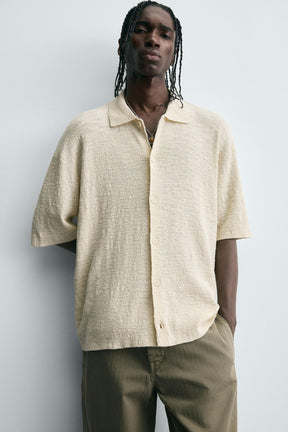 IRREGULAR KNIT SHIRT - Image 6