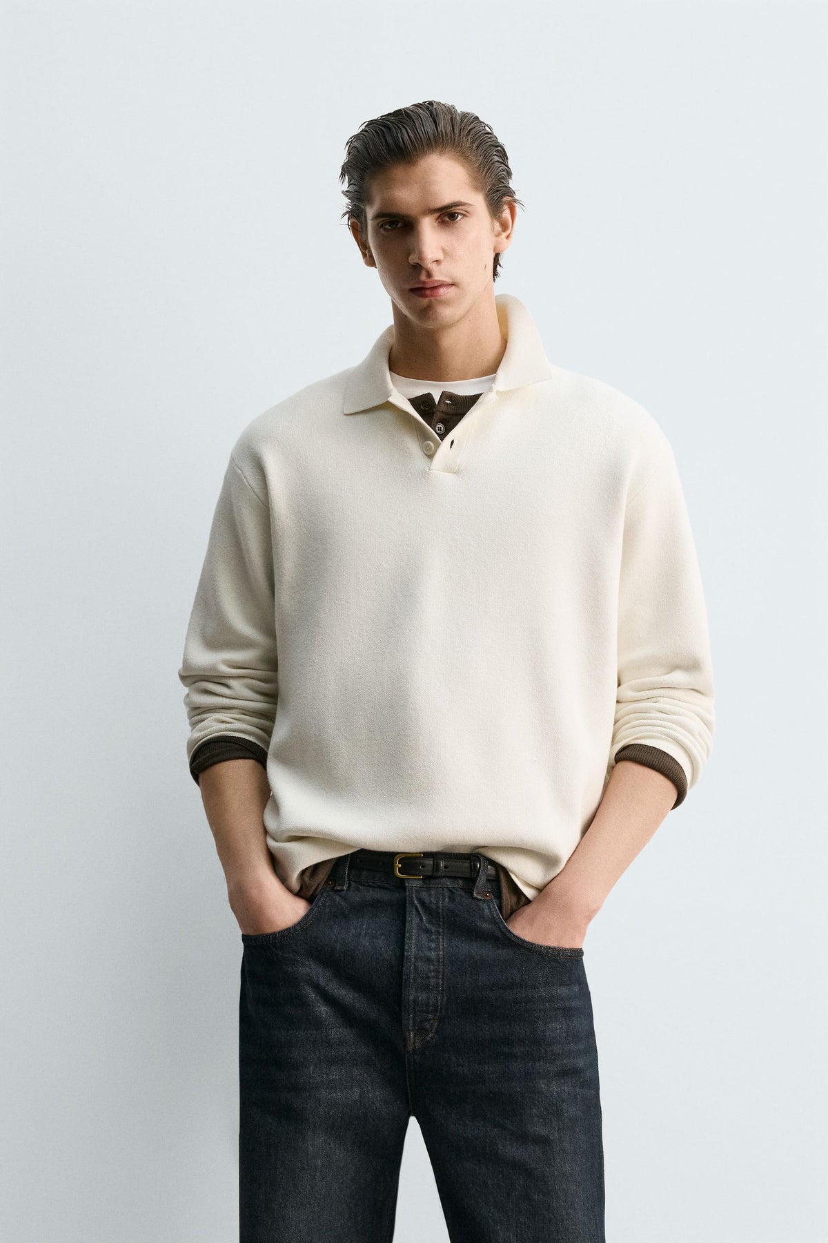 SOFT KNIT POLO SHIRT - Image 2